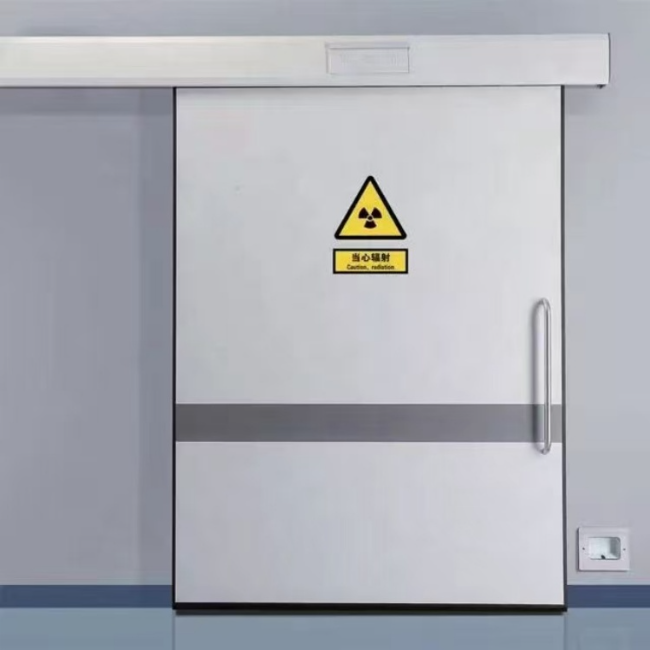 济宁CT室电动铅门